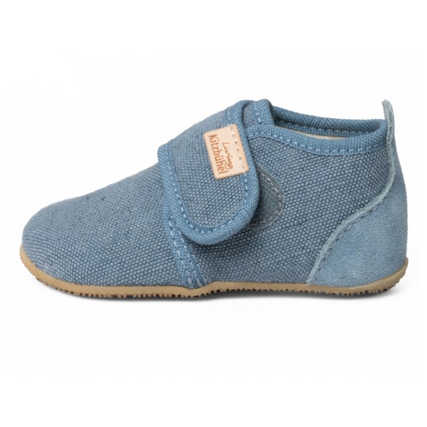 Living Kitzbühel - Kid's Babyklett Ulli Uni - Hüttenschuhe Gr 28 blau von Living Kitzbühel