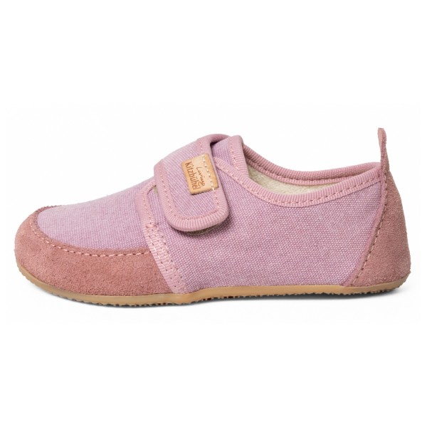 Living Kitzbühel - Kid's Klettmodell Ulli Uni - Hüttenschuhe Gr 28 mulberry von Living Kitzbühel