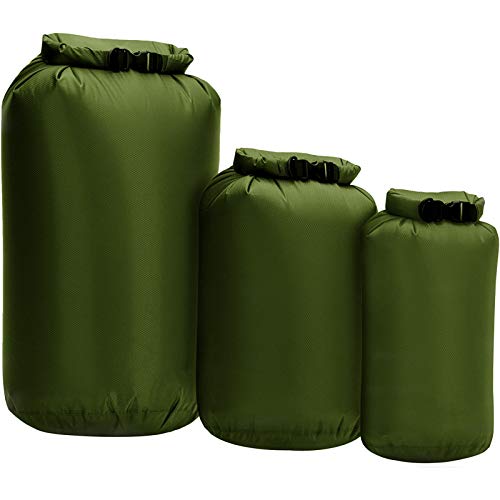 Lixada 3 Stück Dry Bag 8l, 40l und 70l,wasserdichter Packsack Roll Top Dry Sack Tragbarer Trockensack zum Kajakfahren Boot Angeln,Schwimme,Kanufahren,Rafting Lixada 3 Stück Dry Bag 8l, 40l und 70l,wasserdichter Packsack Roll Top Dry Sack Tragbarer Trockensack zum Kajakfahren Boot Angeln,Schwimme,Kanufahren,Rafting von Lixada