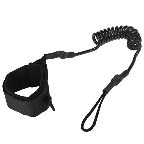 Lixada 4 Fuß Knöchelleine Surfing Elastic Coiled Stand UP Paddle Board Bein Rope Surfboard Knöchelleine Lixada 4 Fuß Knöchelleine Surfing Elastic Coiled Stand UP Paddle Board Bein Rope Surfboard Knöchelleine von Lixada