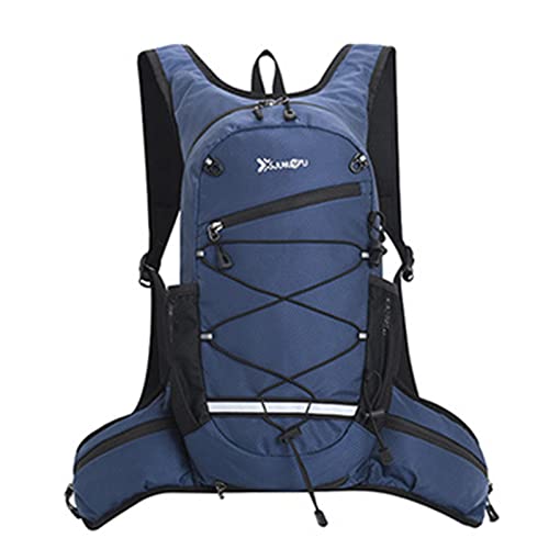 Lixada 8L Fahrradrucksack, Leichter Fahrrad-Rucksack, Reisetasche für Outdoor-Sportarten zum Wandern, Radfahren, Wandern, Camping und Marathon, Dunkelblau Lixada 8L Fahrradrucksack, Leichter Fahrrad-Rucksack, Reisetasche für Outdoor-Sportarten zum Wandern, Radfahren, Wandern, Camping und Marathon, Dunkelblau von Lixada