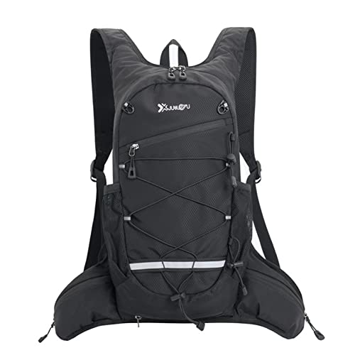 Lixada 8L Fahrradrucksack, leichter Fahrrad-Rucksack, Reisetasche für Outdoor-Sportarten zum Wandern, Radfahren, Wandern, Camping und Marathon, Schwarz Lixada 8L Fahrradrucksack, leichter Fahrrad-Rucksack, Reisetasche für Outdoor-Sportarten zum Wandern, Radfahren, Wandern, Camping und Marathon, Schwarz von Lixada