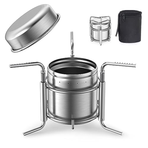 Lixada Camping Alkohol Herd Edelstahl Falten Mini Spirituskocher Picknick BBQ Cookout Herd Lixada Camping Alkohol Herd Edelstahl Falten Mini Spirituskocher Picknick BBQ Cookout Herd von Lixada