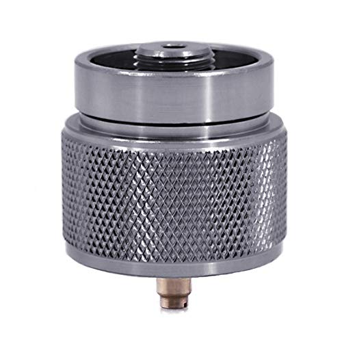 Lixada Campingkocher Adapter 1LB Propan Kleintank Eingang EN417 Lindal Ventil Ausgang von Lixada