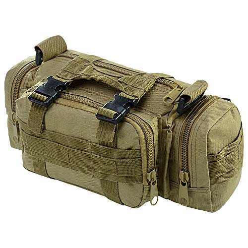 Lixada Fahrrad Frontrahmen Lenker Tasche Multifunktionale Taille Pack Angelgerät Sling Bag Fotografie Training Utility Schulterrucksack Lixada Fahrrad Frontrahmen Lenker Tasche Multifunktionale Taille Pack Angelgerät Sling Bag Fotografie Training Utility Schulterrucksack von Lixada