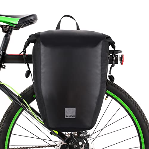 Lixada Fahrradtasche für Gepäckträger 10L/20L/25L wasserdichte Gepäckträgertasche Reflektierend Gepäck Tasche Roll-Laden AbschließBar Fahrradtasche Lixada Fahrradtasche für Gepäckträger 10L/20L/25L wasserdichte Gepäckträgertasche Reflektierend Gepäck Tasche Roll-Laden AbschließBar Fahrradtasche von Lixada