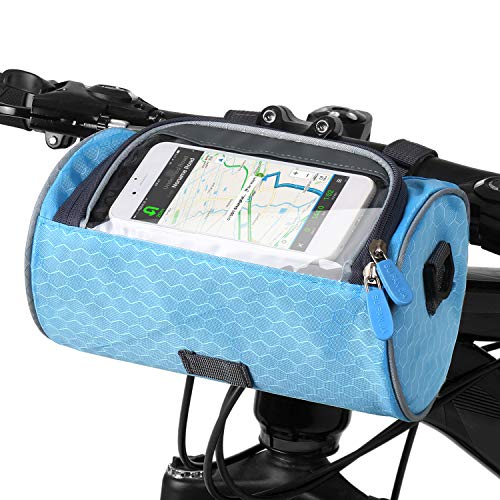 Lixada Fahrrad Lenkertasche wasserdichte Fahrradtasche mit Touchscreen PVC-Sichtfenster, Umhängetasche Multifunktionale Fahrradtasche für Fahrräder Vorne Fahrradpackung Lixada Fahrrad Lenkertasche wasserdichte Fahrradtasche mit Touchscreen PVC-Sichtfenster, Umhängetasche Multifunktionale Fahrradtasche für Fahrräder Vorne Fahrradpackung von Lixada