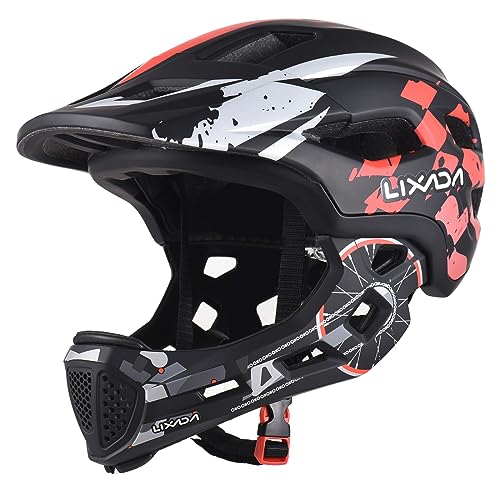 Lixada Fahrradhelm für Kinder, Integralhelm, abnehmbarer Fahrradhelm, verstellbar, für Kinder, Radfahren Lixada Fahrradhelm für Kinder, Integralhelm, abnehmbarer Fahrradhelm, verstellbar, für Kinder, Radfahren von Lixada