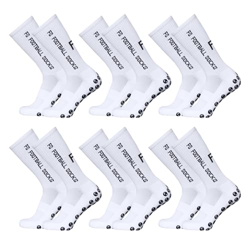 Lixada Fussball Socken Grip Socken 39-46 Fussball Herren DREI Paare Sportsocken Größe Outdoor Sport Laufsocken Kompressionsstretch für Basketball Hockey Laufen Bergsteigen Marathons,6 Paar Lixada Fussball Socken Grip Socken 39-46 Fussball Herren DREI Paare Sportsocken Größe Outdoor Sport Laufsocken Kompressionsstretch für Basketball Hockey Laufen Bergsteigen Marathons,6 Paar von Lixada