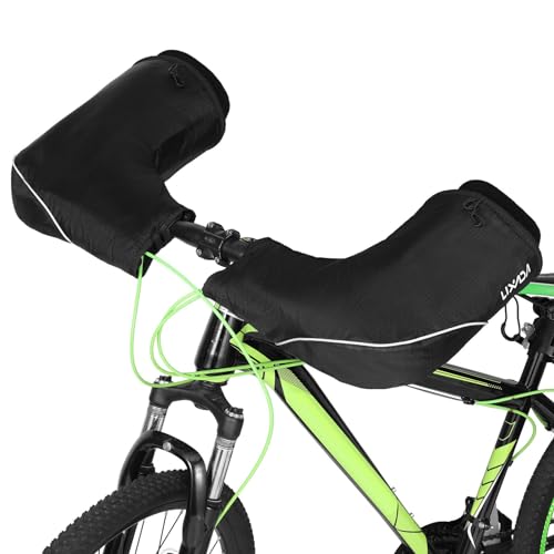 Lixada 1 Paar Lenkerhandschuhe verdicken Winter-Fahrradhandschuhe/Fahrrad Cycling Gloves Mountain Biking Road Bike Gloves Gefüttert Winddicht Wasserabweisend Reflektierend Für MTB/Motor/Fahrrad Lixada 1 Paar Lenkerhandschuhe verdicken Winter-Fahrradhandschuhe/Fahrrad Cycling Gloves Mountain Biking Road Bike Gloves Gefüttert Winddicht Wasserabweisend Reflektierend Für MTB/Motor/Fahrrad von Lixada