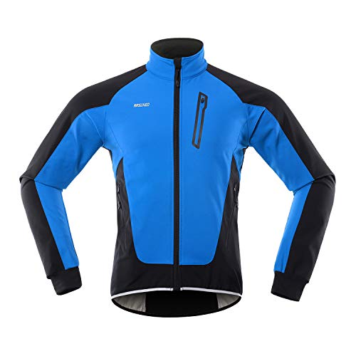 Lixada Herren Fahrradjacke, Wasserdicht Winddicht Thermal Fleece Fahrradtrikot MTB Fahrradfahren Laufen Herbst Winter Jackenmantel für Radfahren Laufen Bergsteigen Lixada Herren Fahrradjacke, Wasserdicht Winddicht Thermal Fleece Fahrradtrikot MTB Fahrradfahren Laufen Herbst Winter Jackenmantel für Radfahren Laufen Bergsteigen von Lixada