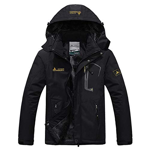 Lixada Herren Mountain wasserdichte Shelljacke Skijacke Winddichte Jacke Winter Warme Jacke für Camping Wandern Skifahren Lixada Herren Mountain wasserdichte Shelljacke Skijacke Winddichte Jacke Winter Warme Jacke für Camping Wandern Skifahren von Lixada