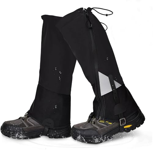 Lixada Legging Gamasche Reise Outdoor Beinlinge Wandern Skifahren Wasserdicht Winter Schuh Abdeckung Boot Tourist Fuß Schutz Wache von Lixada