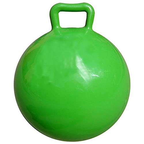 Lixada Pure Color Inflatable Bouncing Ball Kinder springen Hopfenball mit Griff für Erwachsene Kinder Übungsspielzeug von Lixada