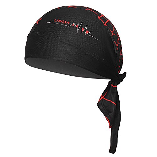 Lixada Radfahren Einstellbare Headwrap Atmungsaktiv Quick-Dry Fahrrad Stirnband Cap Motorrad Radfahren Kopftuch von Lixada