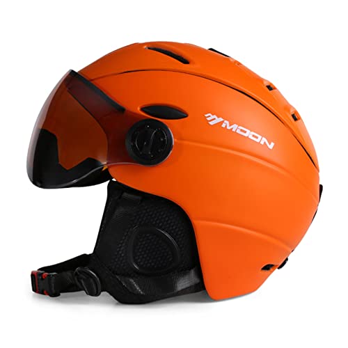 Lixada Skihelm In-Mold-Schneesporthelm mit Abnehmbarer Anti-Fog-Brille und abnehmbarem Fleecefutter Snowboard-Schutzhelm für Damen und Herren Lixada Skihelm In-Mold-Schneesporthelm mit Abnehmbarer Anti-Fog-Brille und abnehmbarem Fleecefutter Snowboard-Schutzhelm für Damen und Herren von Lixada
