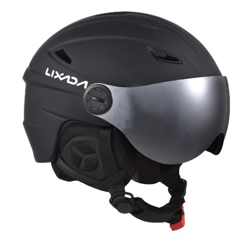 Lixada Skihelm Snowboard Schutzausrüstung Wintersport Sicherheitsausrüstung Schneesport Kopfschutz von Lixada