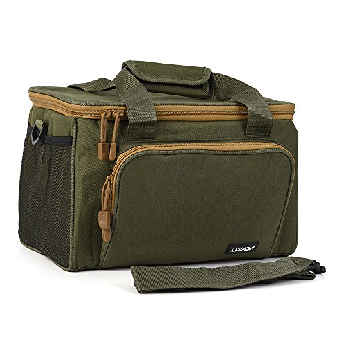 Lixada Umhängetasche, tragbar, multifunktional, mit Schulterriemen, Fischereitasche, Armeegrün, modern, Armee grün, modern Lixada Umhängetasche, tragbar, multifunktional, mit Schulterriemen, Fischereitasche, Armeegrün, modern, Armee grün, modern von Lixada