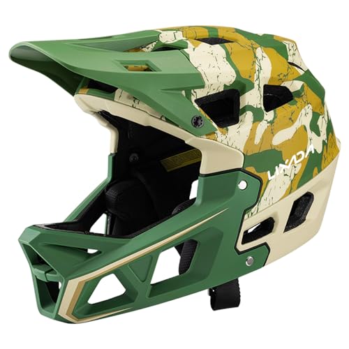Lixada Vollgesichts-Mountainbike-Helm für Erwachsene, Racing Downhill MTB-Helm für Mountainbike Lixada Vollgesichts-Mountainbike-Helm für Erwachsene, Racing Downhill MTB-Helm für Mountainbike von Lixada
