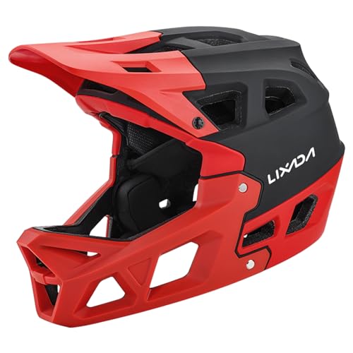 Lixada Vollgesichts-Mountainbike-Helm für Erwachsene, Racing Downhill MTB-Helm für Mountainbike Lixada Vollgesichts-Mountainbike-Helm für Erwachsene, Racing Downhill MTB-Helm für Mountainbike von Lixada