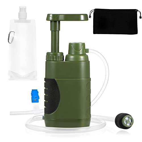 Lixada Wasserfilter 5000L Camping Water Filter Survival Wasser Filter Pumpe with Storage Bag für Trinkwasser Notfall Überleben Camping Reisen Angeln Lixada Wasserfilter 5000L Camping Water Filter Survival Wasser Filter Pumpe with Storage Bag für Trinkwasser Notfall Überleben Camping Reisen Angeln von Lixada