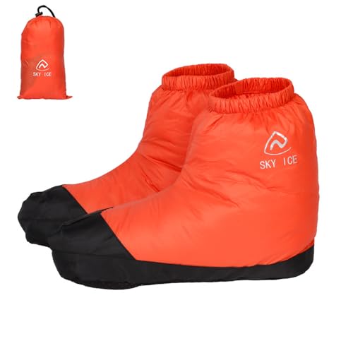 Lixada wasserdichte Daunen-Slipper-Stiefel, leichte Daunensocken, gefüllte Booties, Daunen-Fußbezüge Lixada wasserdichte Daunen-Slipper-Stiefel, leichte Daunensocken, gefüllte Booties, Daunen-Fußbezüge von Lixada