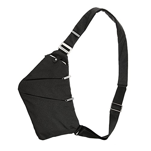 lixada Leichte Brusttasche für Sport, Outdoor, Reise, Schutz vor Diebstahl, Crossbody-Tasche, Tagesrucksack für Männer Frauen lixada Leichte Brusttasche für Sport, Outdoor, Reise, Schutz vor Diebstahl, Crossbody-Tasche, Tagesrucksack für Männer Frauen von Lixada