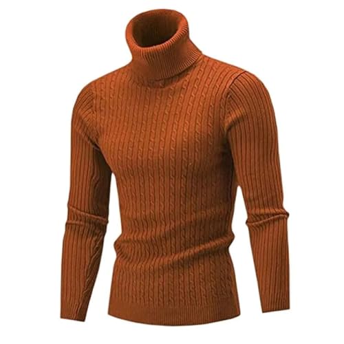 Liyinco Winter Männer Rollkragenpullover Herren Strickpullover Rollkragen Strickpullover Warmer Herrenpullover Slim Fit Freizeitpullover, Kaffee, M Liyinco Winter Männer Rollkragenpullover Herren Strickpullover Rollkragen Strickpullover Warmer Herrenpullover Slim Fit Freizeitpullover, Kaffee, M von Liyinco