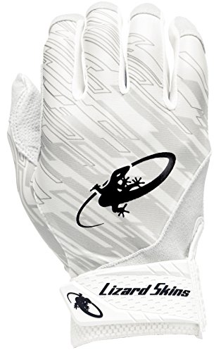 Lizard Skins Gepolsterte Innenhandschuhe, White-Left Hand, Erwachsene Medium von Lizard Skins