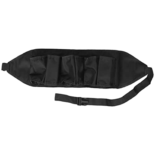 Lizien 6 Pack Tragbare Flasche Taille Gürtel Tasche Wein Flaschen Getränke Dosen Halter, Schwarz von Lizien