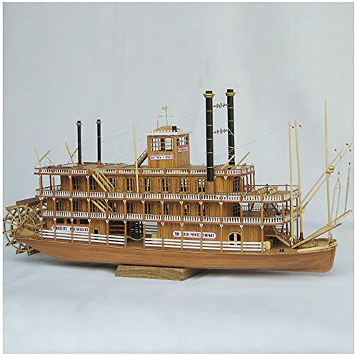 Lllunimon 1/100 US Mississippi Dampfer Schiffsmodellmontage Kits Premium Hölzernes Bootskit Für Erwachsene Lllunimon 1/100 US Mississippi Dampfer Schiffsmodellmontage Kits Premium Hölzernes Bootskit Für Erwachsene von Lllunimon
