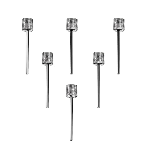 Lmyzcbzl Ball Pumpe Nadel, 6 Pcs Luftpumpennadel, Doppelloch Aufblasbare Nadel, Ballpumpen-Aufblasnadeln, für Basketball, Volleyball, Rugby, Fußball, Sportbällen Lmyzcbzl Ball Pumpe Nadel, 6 Pcs Luftpumpennadel, Doppelloch Aufblasbare Nadel, Ballpumpen-Aufblasnadeln, für Basketball, Volleyball, Rugby, Fußball, Sportbällen von Lmyzcbzl