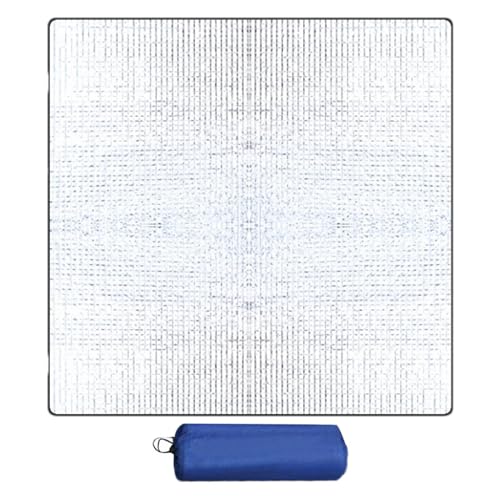 Aluminium Isomatte Camping 200 X 200 cm, Doppelseitige Folien-Campingmatte, Faltbare Aluminium Camping Schlafmatte,Picknick Isomatte Camping Decke Für Outdoor-Tour, Strandzelt Aluminium Isomatte Camping 200 X 200 cm, Doppelseitige Folien-Campingmatte, Faltbare Aluminium Camping Schlafmatte,Picknick Isomatte Camping Decke Für Outdoor-Tour, Strandzelt von Lnhgh