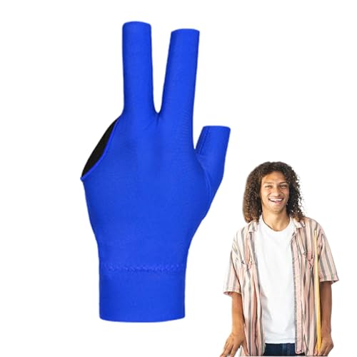 Lnhgh DREI-Finger-Billardhandschuhe,Billardhandschuhe für Damen - 3-Finger-Billard-Pool-Handschuhe | Billard-Trainingshandschuhe, 3-Finger-Billard-Handschuhe, Pool-Queue-Handschuhe, von Lnhgh