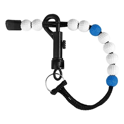 Lnhgh Golf-Perlen zum Punktezählen,Golf-Score-Perlen - Golf-Ergebniszähler | Tragbare Golf-Score-Count-Perlen mit Clips, einfache Tracking-Kette, Perlen, Golftaschen-Befestigung Lnhgh Golf-Perlen zum Punktezählen,Golf-Score-Perlen - Golf-Ergebniszähler | Tragbare Golf-Score-Count-Perlen mit Clips, einfache Tracking-Kette, Perlen, Golftaschen-Befestigung von Lnhgh