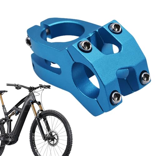 Lnhgh Mountainbike-Vorbau, Mountainbike-Lenkererhöhung - Verstellbarer kurzer Lenkervorbau-Riser,Einstellbarer Winkel und Höhe 25,4 mm Fahrradvorbau für Radfahren, Rennrad von Lnhgh