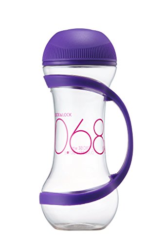 Lock & Lock Hantel Flasche 560 ml Sport Flasche L violett Lock & Lock Hantel Flasche 560 ml Sport Flasche L violett von LocknLock