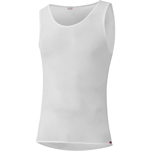 LÖFFLER M Singlet Transtex Light+ Weiß - Leichtes ärmelloses Herren Top, Größe 48 - Farbe White von Löffler