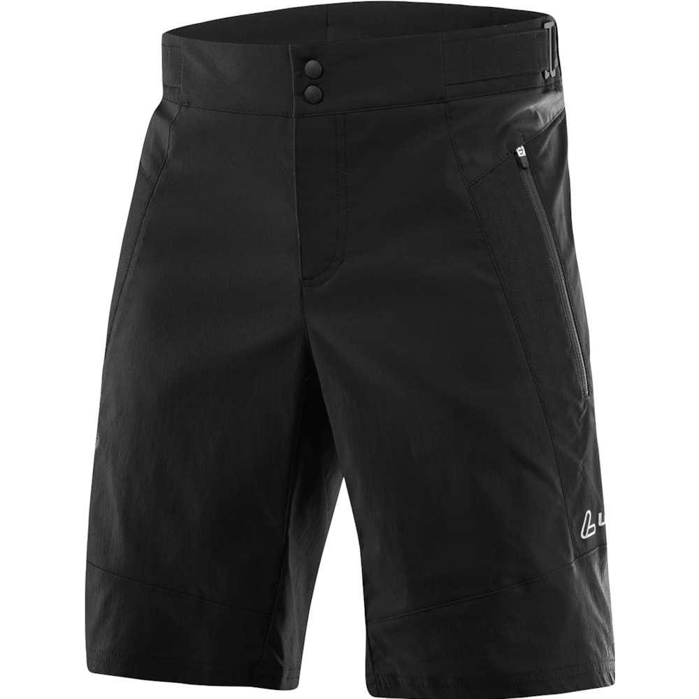 Löffler, Herren, Velohosen, Bike Shorts Voyage-E CSL (62), Schwarz, 62 von Löffler