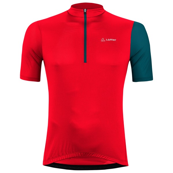 Löffler - Bike Jersey Half-Zip Pureblo Mid - Radtrikot Gr 60 rot Löffler - Bike Jersey Half-Zip Pureblo Mid - Radtrikot Gr 60 rot von Löffler