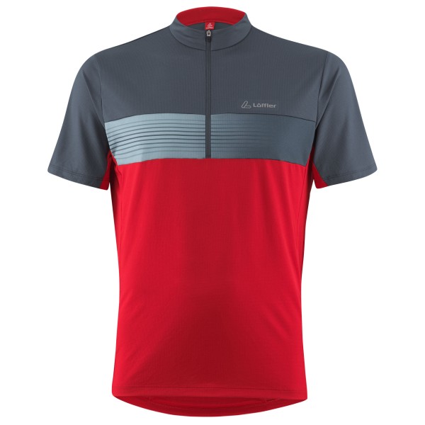 Löffler - Bike Shirt Half Zip Scala - Radtrikot Gr 52 rot Löffler - Bike Shirt Half Zip Scala - Radtrikot Gr 52 rot von Löffler
