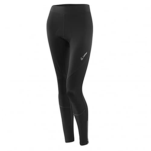 Löffler Damen Basic Gel Radhose lang, Black, 42 Löffler Damen Basic Gel Radhose lang, Black, 42 von Löffler