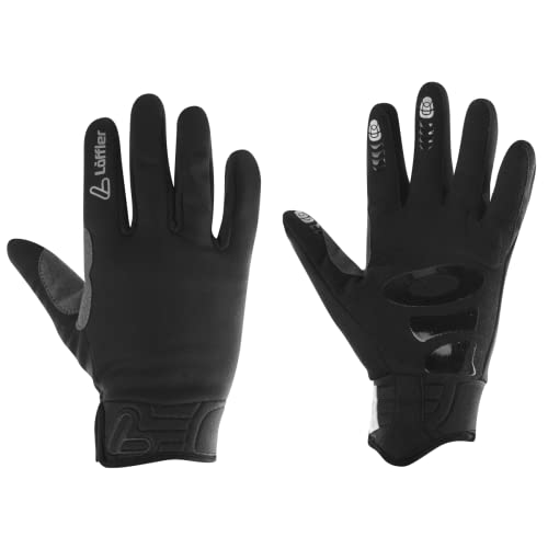Löffler Gloves Ws Warm Schwarz - Gore-Tex Warme Winddichte Gore-Tex Infinium™ Handschuhe, Größe 10-10.5 - Farbe Black von Löffler