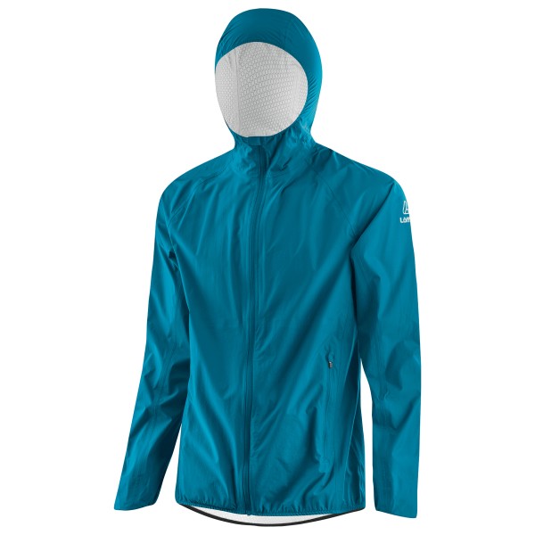 Löffler - Hooded Jacket WPM Pocket - Regenjacke Gr 46 blau Löffler - Hooded Jacket WPM Pocket - Regenjacke Gr 46 blau von Löffler