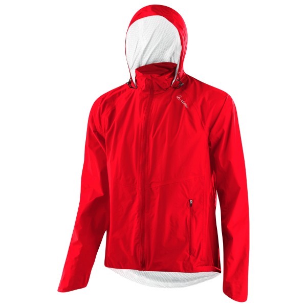 Löffler - Jacket with Hood Comfort Fit WPM Pocket - Fahrradjacke Gr 48 rot Löffler - Jacket with Hood Comfort Fit WPM Pocket - Fahrradjacke Gr 48 rot von Löffler