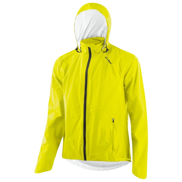 Löffler - Jacket with Hood Comfort Fit WPM Pocket - Fahrradjacke Gr 50 gelb von Löffler