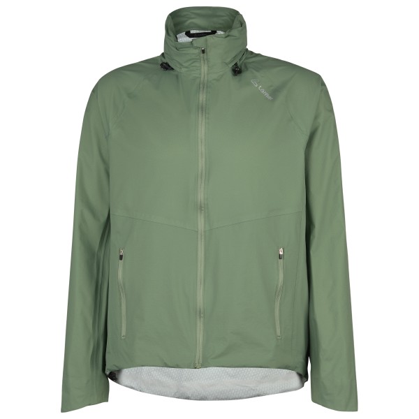 Löffler - Jacket with Hood Comfort Fit WPM Pocket - Fahrradjacke Gr 60 grün Löffler - Jacket with Hood Comfort Fit WPM Pocket - Fahrradjacke Gr 60 grün von Löffler