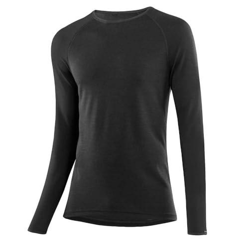 Löffler M Shirt L/S TRANSTEX® Merino - schwarz - 54 von Löffler