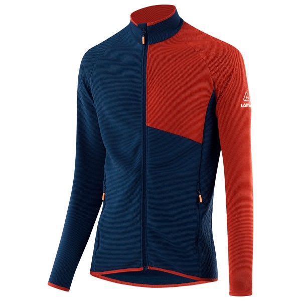 Löffler - Midjacket Transtex Rib - Fleecejacke Gr 50 blau von Löffler