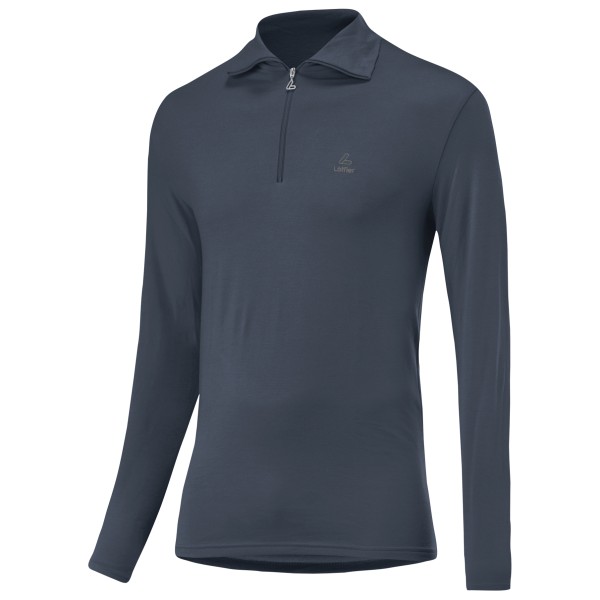 Löffler - Midlayer Evo Turtle Transtex - Fleecepullover Gr 58 blau von Löffler